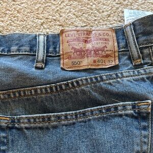 Levi's Relaxed Fit Blue Denim Jeans